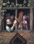 Jan Steen, Rhetoricians at a Window